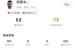 塔雷米全场数据：1射门中框1关键传球+81%传球成功率，获评6.8分